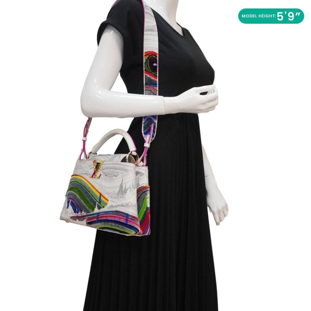 LOUIS VUITTON Artycapucines BB Huang Yuxing 145th Limited Edition Shoulder Bag - Picture 2 of 16